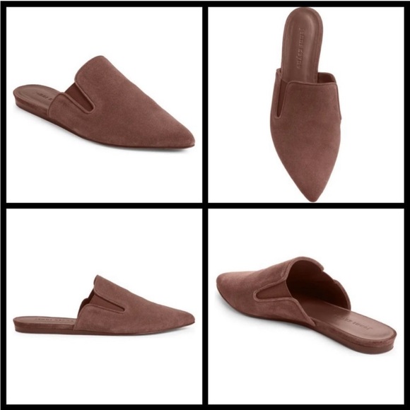 Jenni Kayne Suede Mule ~Espresso Brown 40 EU 10 NIB - Picture 6 of 16